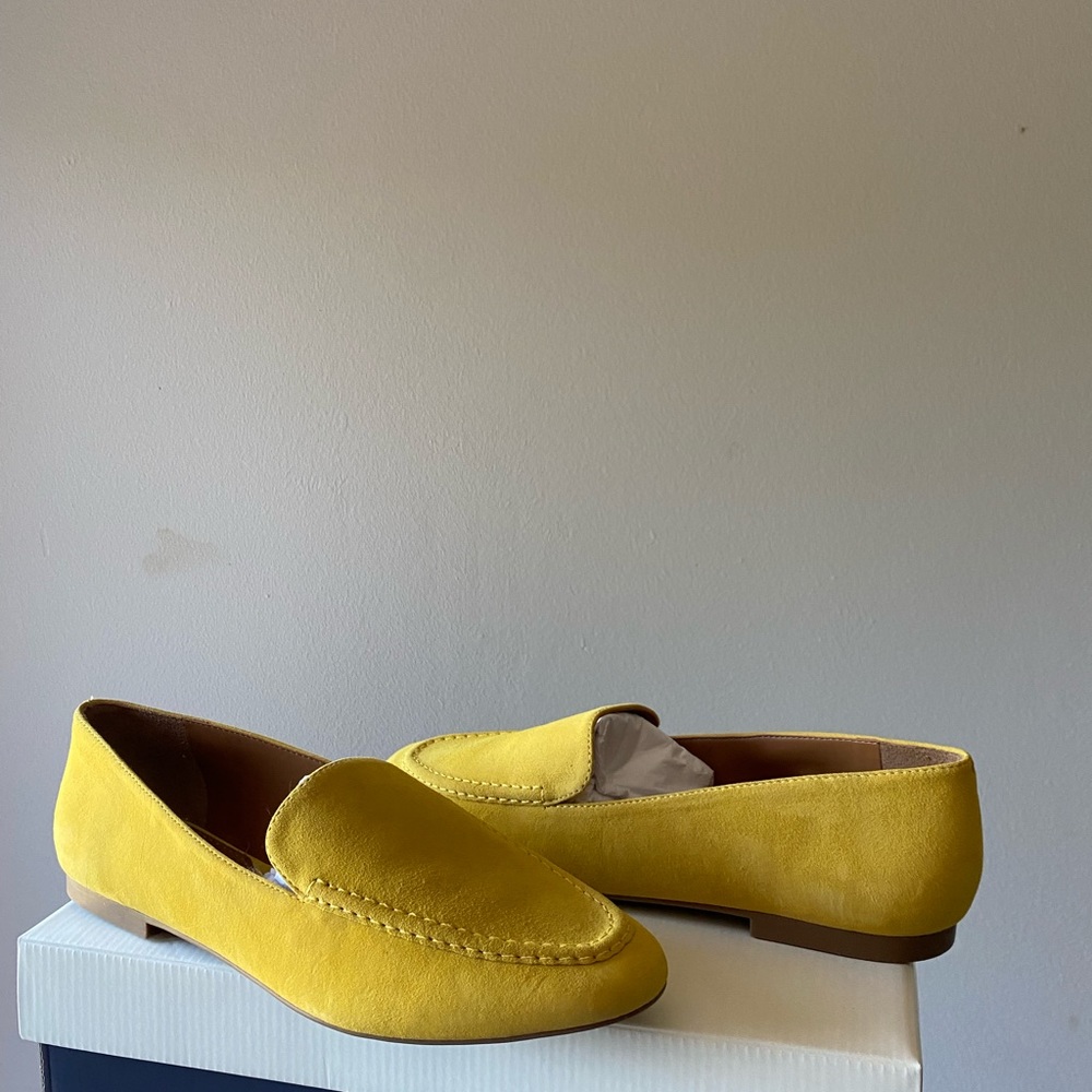 Brand New Yellow Loafers